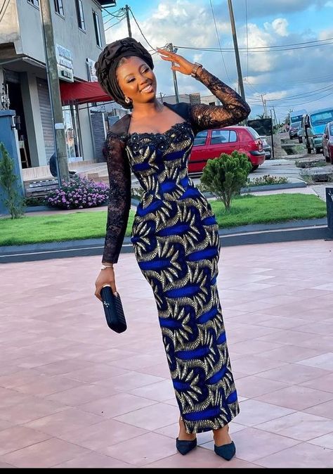 25+ stunning Ankara long gown styles that rocks. - Stylish Naija Ankara Long Gown Styles For Ladies, Simple Ankara Styles, Simple Ankara Gown Styles, Simple Ankara Gowns, Short Ankara Gowns Style, Latest Ankara Long Gown Styles, Latest Ankara Dresses, Long Ankara Dresses, Long Gown Styles