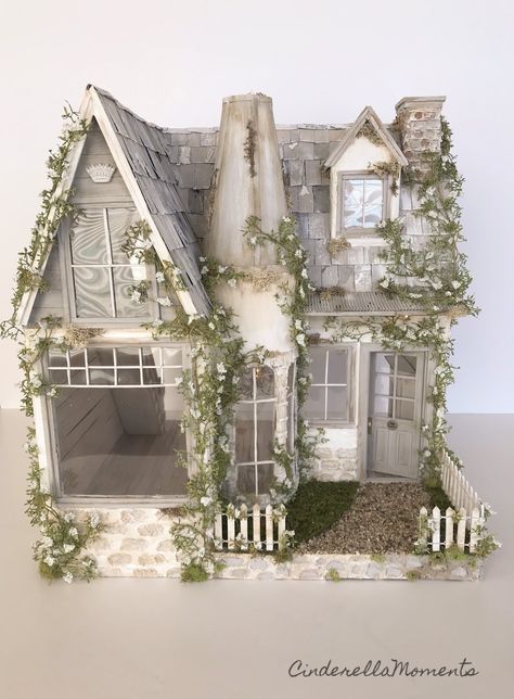 Cottage Layout, Bloxburg Cottage, Cottagecore House, Cottage Core House, Custom Dollhouse, Cinderella Moments, Cottage Exterior, Cute Cottage, Chestnut Hill