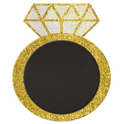 Eco Logo Design, Chalkboard Stand, Sparkling Diamond Ring, Glitter Ring, Gold Centerpieces, Wedding Logo Design, Bridal Shower Tables, Black Chalkboard, Chalkboard Sign