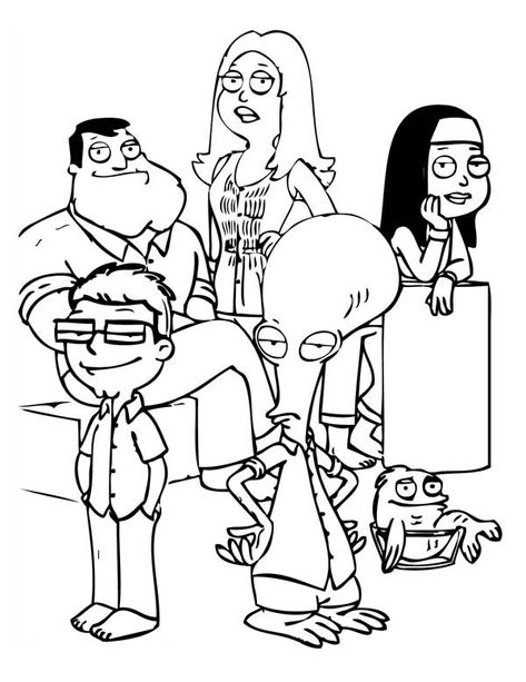 Other Characters In Family Guy Coloring Page : Kids Play Color Guy Coloring Pages, Disney Character Sketches, Free Thanksgiving Coloring Pages, Family Sketch, Wall Drawings, Family Coloring Pages, Spiderman Coloring, Quote Coloring Pages, Pattern Coloring Pages