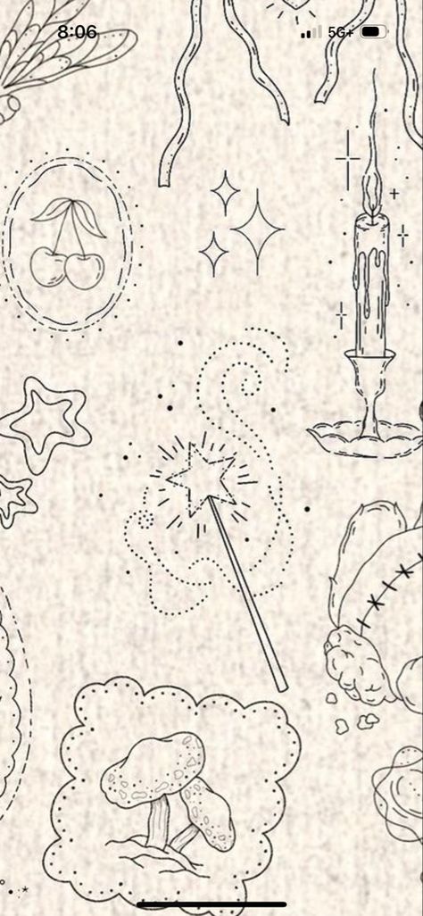 Small Wand Tattoo, Fairy Wand Drawing, Star Wand Tattoo, Glinda Wand Tattoo, Fairy Wand Tattoo, Magic Wand Tattoo, Magic Wand Illustration, Bubble Tattoo, Flash Lightning Bolt