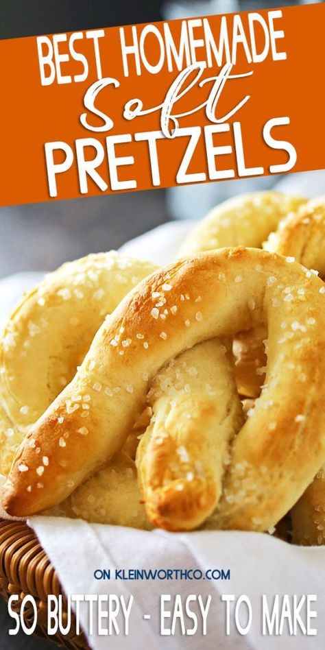 If you love a giant, delicious & chewy pretzel you will fall in love with these Homemade Soft Pretzels. Great for parties, tailgating snacks, BBQ’s & more. Tailgating Snacks, Homemade Pretzels Recipe, Tailgate Snacks, Pretzel Dough, Soft Pretzel Recipe, Baking Soda Bath, Homemade Pretzels, Homemade Soft Pretzels, Pretzels Recipe