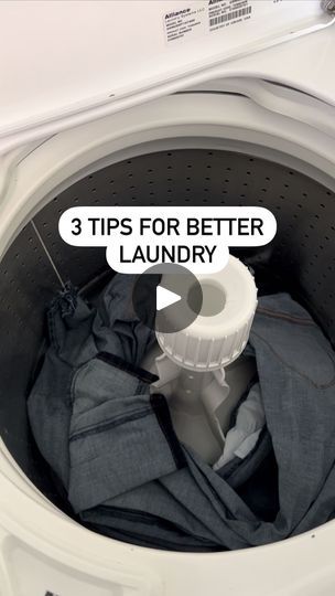 27K views · 212 reactions | Before you do your next load of laundry, let me share a few simple tips that can make a big difference in how your clothes come out of the washer and dryer. New or old, you should always turn jeans inside out before placing them in the washer. This helps minimize the abrasion that causes fading and the wear that can happen along the hems, pockets, and fly and waistband edges. Use a cold or cool wash temperature. This will prevent any dyes from running or your jeans from losing their vivid coloring. Be sure to only wash your jeans with similar colors. The drawstring in sweatpants, pajama bottoms, and hoodies can come out of their channels during the wash cycle, and it can be annoying trying to put the string back through the hole. You can prevent this by loosely Body Stretch, Pajama Bottoms, Washer And Dryer, Coming Out, Laundry Room, Washer, Full Body, Inside Out, Pajamas