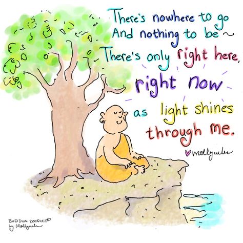 Buddah Doodles, Buddha Doodle, Tiny Buddha, Little Buddha, Buddhist Philosophy, A Course In Miracles, Yoga Mindfulness, Messages Quotes, Buddha Quotes