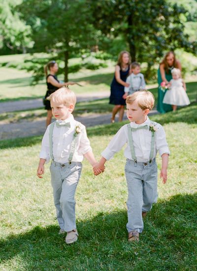 ring bearer suspenders | Jodi Miller 3 Ring Bearers, Sage Ring Bearer Outfit, Ring Bearer Green Outfit, Cottagecore Ring Bearer, Ring Bearer Outfit Casual, Gray Ring Bearer Outfit, Sage Green Ring Bearer Outfit, Ring Bearer Sage Green, Ring Barrier Outfit