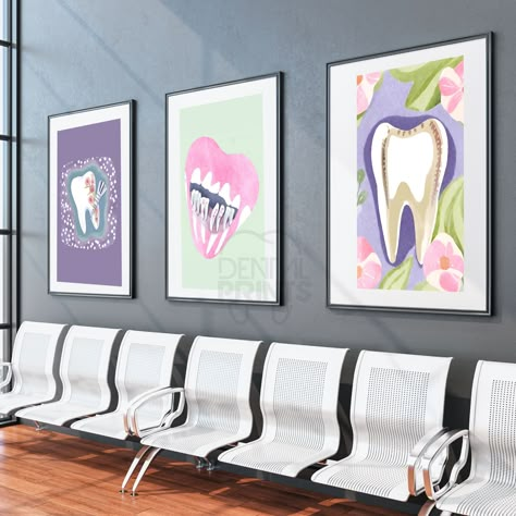 Dentist Painting, Dentist Girl, Dentistry Art, Dental Wallpaper, Dentist Art, Dental Art, Dental Clinic, Acrylic Painting Canvas, Disney Pixar