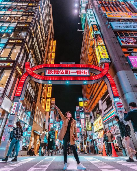 K A B U K I C H O🎭🤹🏻‍♀️🥁 Located in the heart of Tokyo - Shinjuku, this red light district not only offers sexual entertainment but also a… J World Tokyo, Tokyo Shinjuku, Japan Attractions, Japan Red Light District, Strange Weather In Tokyo Book, Hakuba Japan Skiing, Kabukicho, Red Light District, Red Light