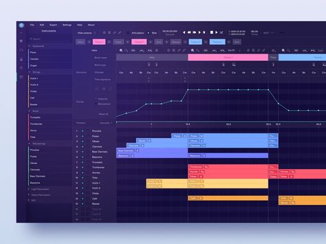 Big Data Design, Children's Book Layout, App Design Layout, Data Visualization Design, Music Software, Gui Design, Data Design, Dashboard Ui, Ux Design Inspiration