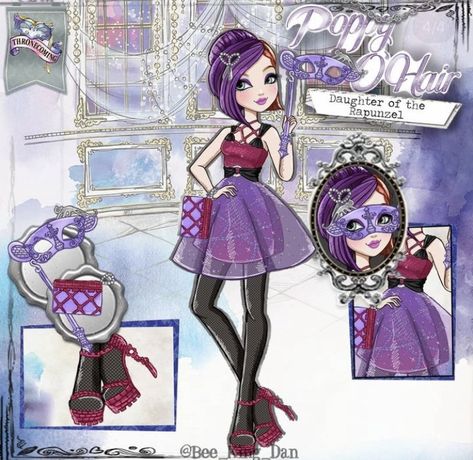 Ever After High Art Style, Ever After High Thronecoming, Poppy O Hair, High Drawings, Disney Princess Challenge, Dexter Charming, Ever After High Rebels, Snow Day Outfit, Ever After Dolls