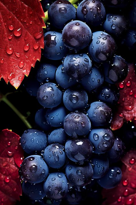 Download this image for Free on Zwin.io Grape Background, Droplets Of Water, Pinot Noir Grapes, Fall Produce, Fruit Display, Award Winning Photography, Fruits Images, Free Fruit, Image Text