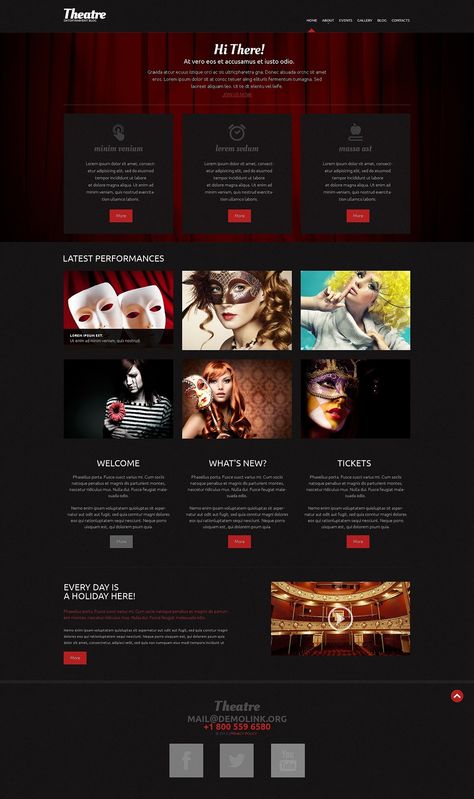 Theatre Website Design, Theater Website, Entertainment Center Shelf, Entertainment Center Decor, Wordpress Design, Tv Decor, Easy Beef, Blog Themes, Entertainment Room