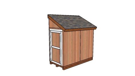 Bike Shed – Free DIY Plans Slant Roof Shed, Bike Storage Shed, 10x10 Shed Plans, Generator Shed, Shed Ramp, 10x12 Shed Plans, Shed Frame, Shed Plans 8x10, Bike Shelter