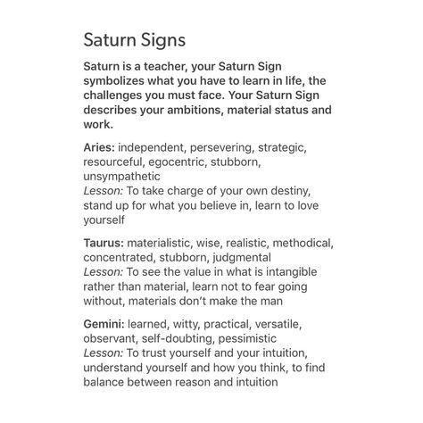 Saturn In Aries Meaning, Saturn Aries, Saturn In Gemini, Saturn In Leo, Gemini Meaning, Astro Observations, Astrology Notes, Saturn In Aries, Saturn In Pisces