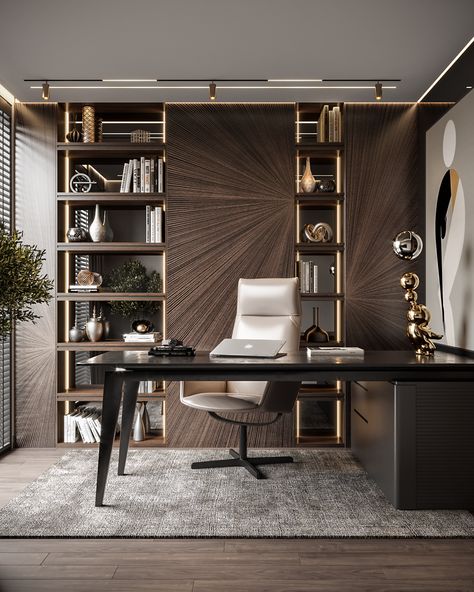 Private Office Design, Office Interior Design Luxury, Luxury Office Interior, Cabin Table, Small Office Design Interior, Corporate Interior Design, Small Office Design, Office Interior Design Modern, Luxury Office