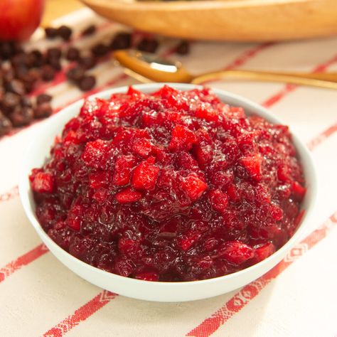 Triple Sec Cranberry Relish by Ted Allen Healthy Cranberry Sauce, The Kitchen Food Network, Relish Recipe, Cranberry Relish, Relish Recipes, Thanksgiving Dishes, Thanksgiving Sides, Fresh Cranberries, Triple Sec