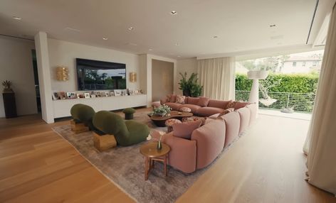 Chrissy Teigen, John Legend, Eclectic Home, Tv Room, Beverly Hills, Apartment Decor, Home Furniture, Apartment, Tv