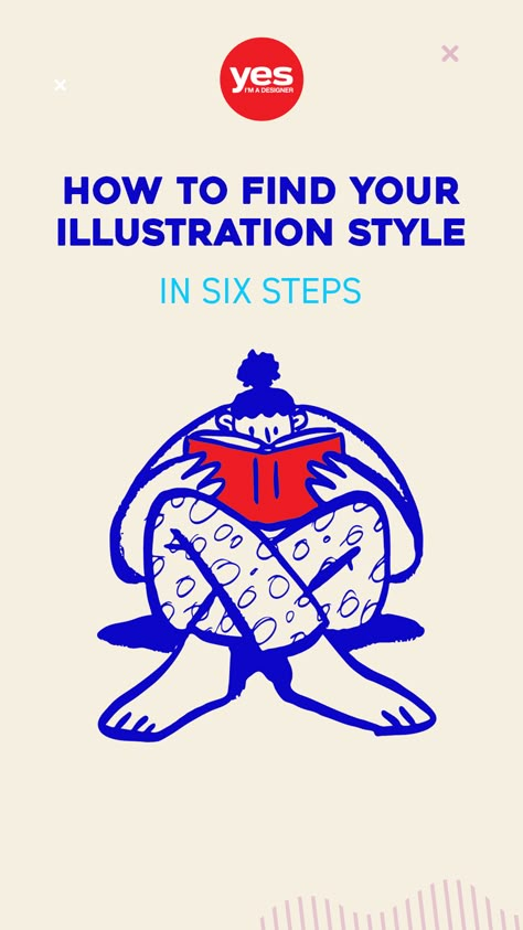 Are you new to the world of illustration or an aspiring illustrator searching for your unique illustration style? Then you are in the right place. Today we will highlight six key steps to help you define your illustration style. Unique Illustration, Illustration Art Design, Type Illustration, Learning Graphic Design, Illustration Styles, Graphic Design Lessons, Graphic Design Tips, Illustrator Tutorials, Illustration Style