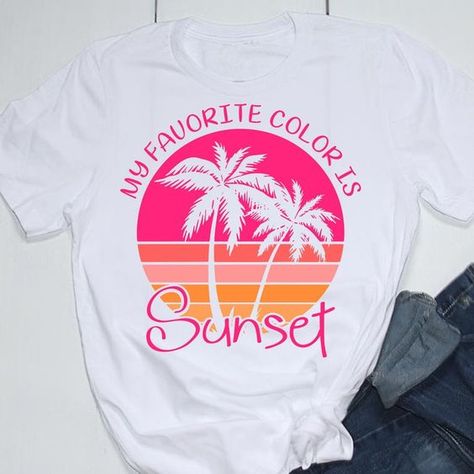 Vacation t-shirt design Long Sleeve Beach Shirt, Summer T Shirt Ideas, Cute Summer Shirt Designs, Hawaii Shirt Design, Summer Shirt Design Ideas, Summer Vinyl Shirt Ideas, Summer T Shirts Women, Beach T Shirts Design, Summer T-shirts