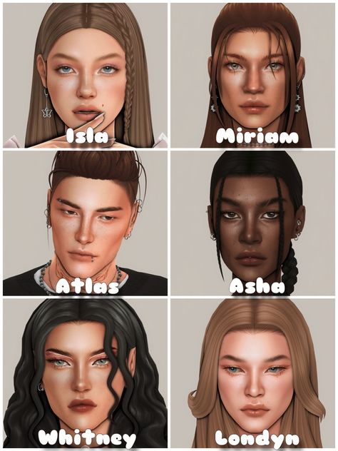 very big sim dump ♡ | simsaula Sims Ideas People No Cc, Sims 4 People, Sims 4 Cc Sims Dump, Sims 4 Ideas People, Sims Dump Sims 4, Sims 4 Sims Dump, Sims People, Sims Finds, Sims 4 Family