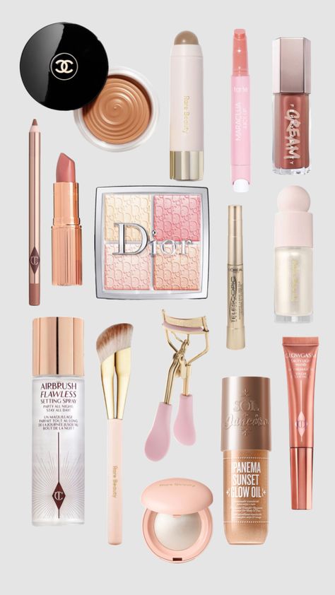 my makeup wishlist Make Up Wishlist, Scandi Makeup, Makeup Shuffles, Glamour Makeup Looks, Gym Makeup, Makeup Beauty Room, Evening Eye Makeup, Beauty Treatments Skin Care, Everyday Eye Makeup