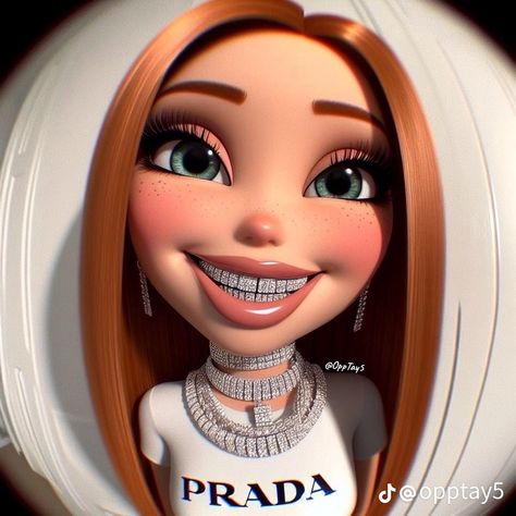 Ginger Bratz, Funny Princess, Black Bratz Doll, Brat Doll, Cute Lockscreens, Doll Aesthetic, Bratz Doll, Profile Photo, Aesthetic Iphone Wallpaper