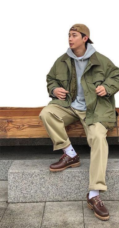 Timberland 3 Eye Outfit, Timberland Boat Shoes Men Outfit, Boat Shoes Outfit Mens, Derby Outfits Men, Barbour Outfit, Americana Fashion Men, Boat Shoes Outfit, Men Street Look, Japanese Street Fashion Men