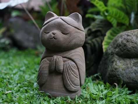 This Art Objects item by SangkalaArt has 584 favorites from Etsy shoppers. Ships from Indonesia. Listed on Apr 25, 2024 Pottery Creatures, Jizo Statue, Cat Pottery, Chemical Waste, Sculptures Céramiques, Bali Island, Outdoor Gifts, Stone Statues, Cat Statue