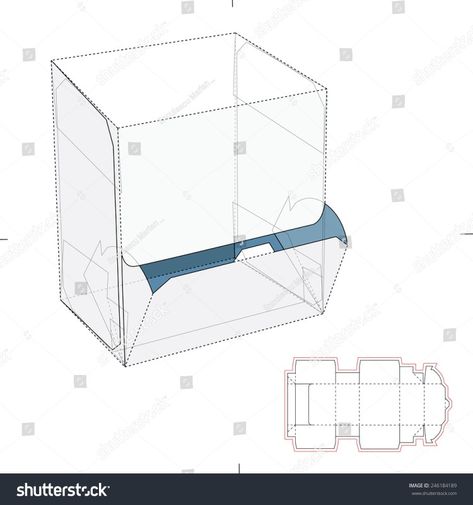 Dispenser Packaging, Box Packaging Templates, Packaging Dielines, Toy Packaging, Packaging Template, Papercraft Templates, Box Packaging Design, Cardboard Packaging, Cute Box