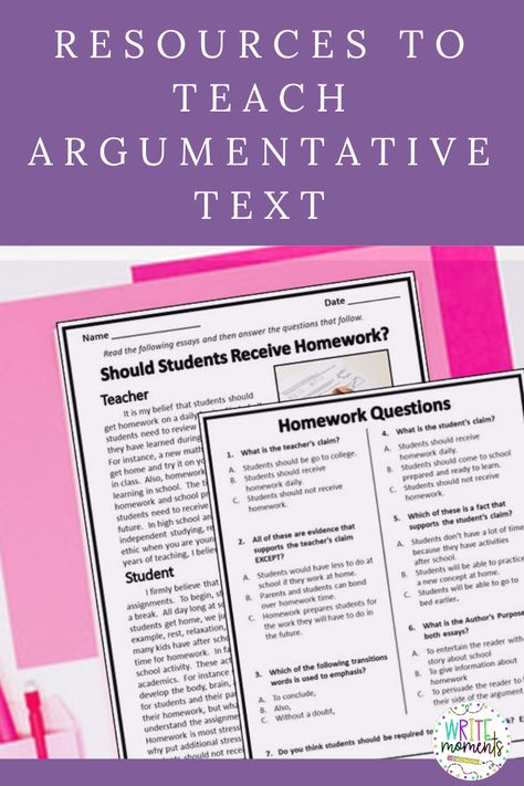 Teaching argumentative text in upper elementary can be challenging. However, having the right resources to teach the argumentative genre is helpful. Check out this blog post that lists tips and resources for teaching the argumentative reading genre to your third, fourth, and fifth grade students. #argumentativetext Argumentative Anchor Chart, Argumentative Text, Argumentative Text Anchor Chart, Argumentative Text 3rd Grade, Teaching Argumentative Writing, Argumentative Writing 3rd Grade, Introducing Argumentative Writing, Argumentative Writing Graphic Organizer, Elementary Reading Comprehension