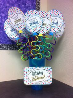 Welcome Back To School Bulletin Boards Ideas | Back to School/Bulletin Boards Birthday Balloon Surprise, Class Birthdays, Student Birthdays, Classroom Birthday, School Birthday, Welcome Back To School, Birthday Board, Classroom Fun, Beginning Of School