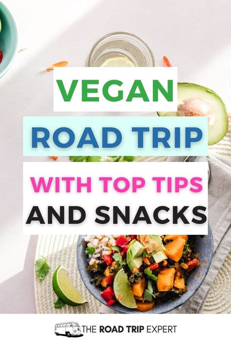 Vegan eating on your road trip adventure can be delicious and easy! Use our top tips and snack suggestions to ensure you don't go hungry! Vegan Travel Food, Best Road Trip Snacks, Healthy Road Trip Snacks, Road Trip Food, Road Trip Snacks, Snacks Healthy, Travel Snacks, Vegan Travel, Vegan Restaurants