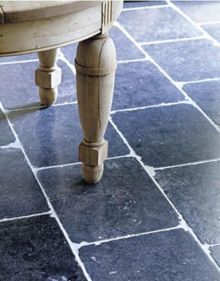 Belgium Style Floor Blue Stone Floors, Belgium Style, Belgian Blue, Axel Vervoordt, Tile Renovation, Laundry Room Flooring, Clean Tile Grout, Deep Carpet Cleaning, Belgian Style