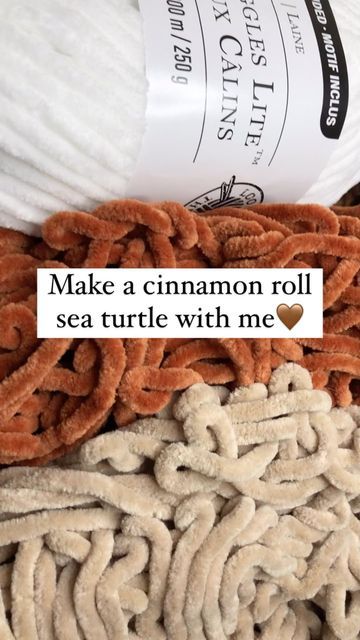 Crochet Cinnamon Roll, Turtle Cute, Art Crochet, Dessert Bread, Cinnamon Buns, Cinnamon Roll, Cute Crochet, Cinnamon Rolls, Sea Turtle