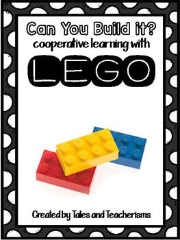 Partner Activities, Challenges For Kids, Third Grade Literacy, Cooperative Learning Strategies, Cooperative Learning Activities, Steam Challenges, Lego Challenge, Kids Help, Eureka Math