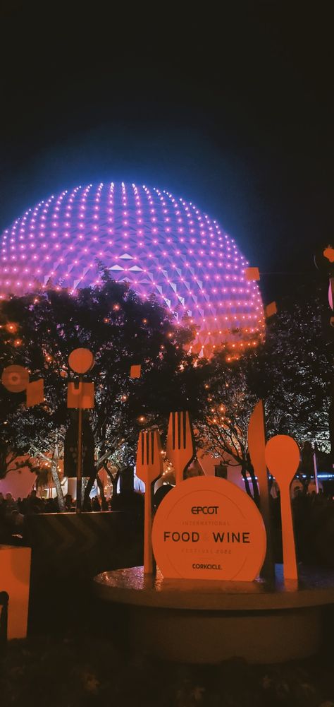 Epcots food and wine festival at night wallpaper Disney Epcot Food And Wine Festival, Epcot Food And Wine Festival 2024, Epcot Wallpaper, Epcot Food And Wine Festival, Festival Aesthetic, Disney Adult, Food And Wine Festival, Night Wallpaper, Epcot Food