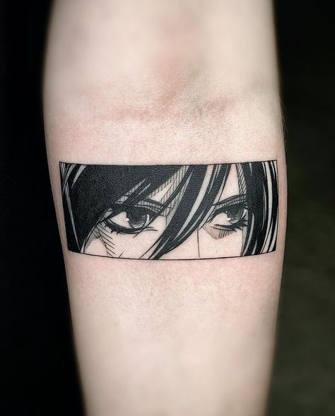 Detailed Tattoos, Ma Tattoo, Attack On Titan Tattoo, Nerdy Tattoos, Tattoo Anime, Pasta Dental, 8bit Art, Red Ink Tattoos, Spooky Tattoos