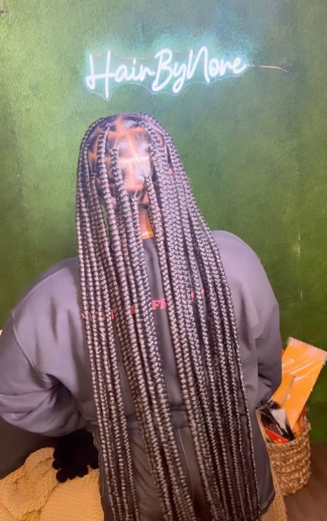 60 Inch Knotless Braids, Medium Large Knotless Box Braids Long, Large Knee Length Knotless Braids, Long Large Knotless Braids With Curls, Medium Large Knotless Box Braids With Curls, Bohemian Large Knotless Braids, Large Knotless Box Braids Side Part, Medium Large Bohemian Knotless Braids, Medium Large Knotless Braids Hairstyles