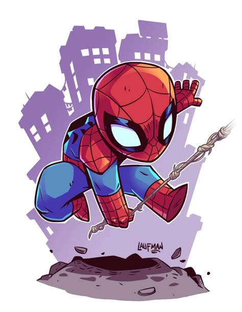 Derek Laufman - Marvel Spider-Man A Cartoon, Deadpool