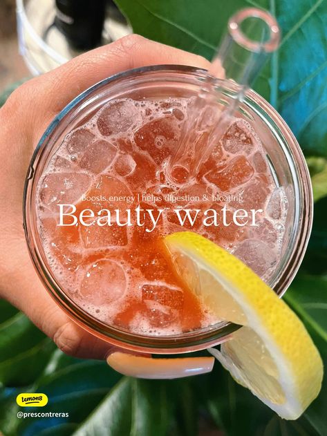 Morning Beauty Water 🍋🍓🥥💦 | Gallery posted by Presbaaby | Lemon8 Summer Appetizers Easy, Coconut Water Benefits, Aloe Water, Water Benefits, Beauty Water, Healthier Food, Help Digestion, Summer Appetizer, Creamy Potato