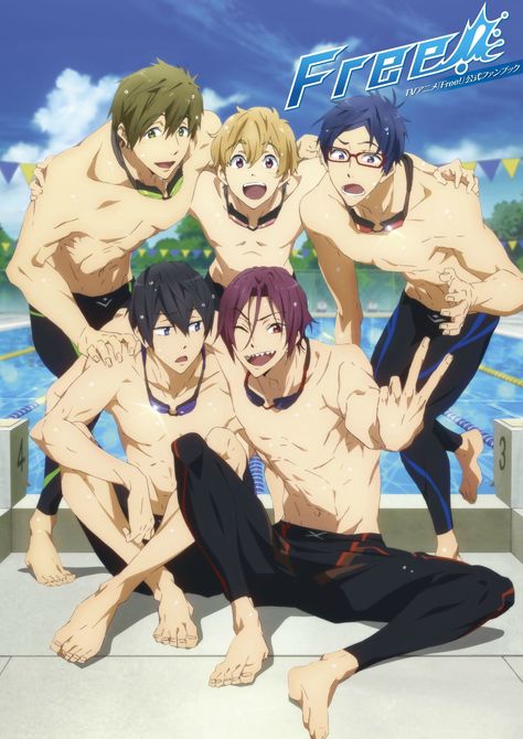 Free! Sf Wallpaper, Swimming Anime, Anime W, Rin Matsuoka, Nagisa Shiota, Free Eternal Summer, Ouran Host Club, Splash Free, Film Anime