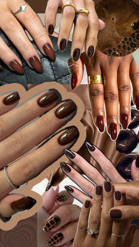 Mocha Nails, Mocha, Nails