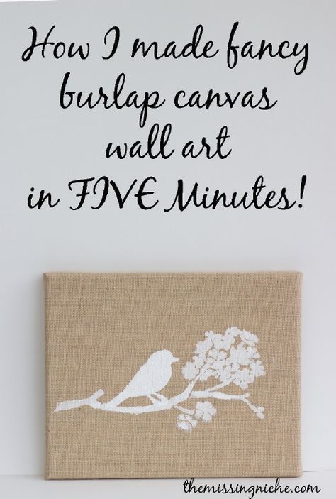 26 Easy and Gorgeous DIY Wall Art Projects that Absolutely Anyone can Make Teen Rooms, Burlap Canvas, Burlap Projects, Cheap Ideas, Burlap Decor, Diy Wand, Diy Burlap, Wall Art Ideas, Burlap Crafts