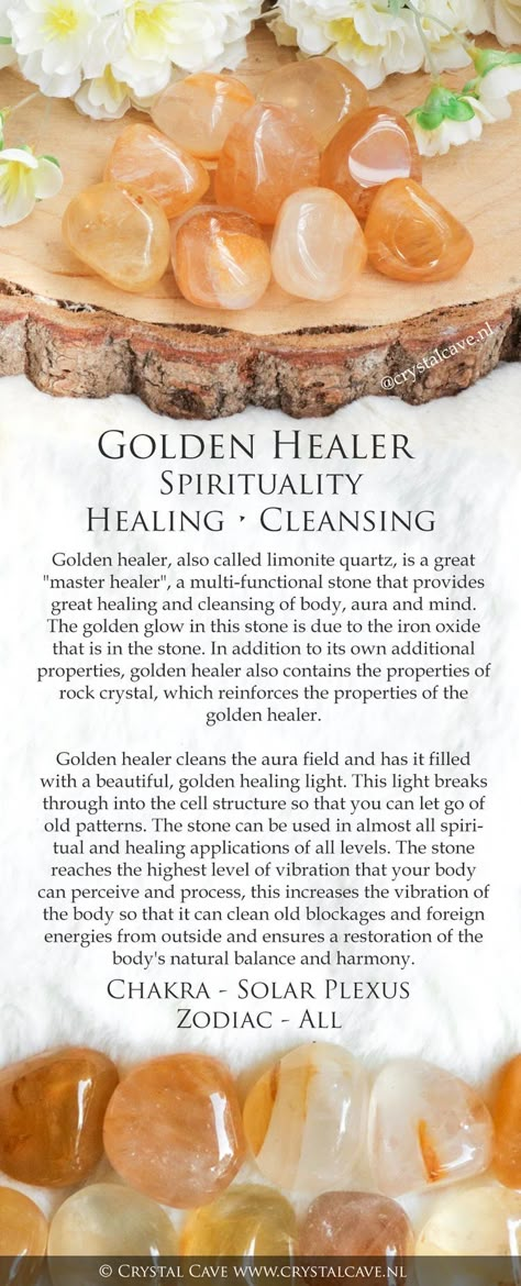 Golden Healer, Crystal Cave, Crystals Healing Properties, Spiritual Crystals, Crystal Therapy, Crystal Healing Stones, Crystal Magic, Crystal Meanings, Citrine Crystal