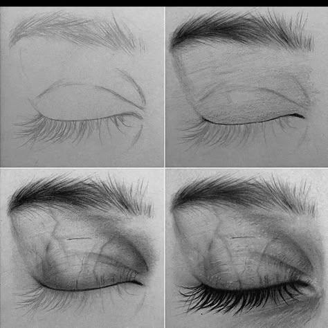 Eye Study Drawing, Closed Eyes Drawing, Closed Eye Drawing, Charcoal Eye, Eye Study, 얼굴 그리기, Portraiture Drawing, Charcoal Art, Beauty Art Drawings