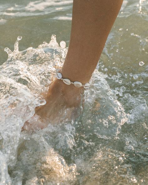 a love letter to mother ocean🌊🐚🫶🏼 beach girls staple # 1: Puka Shell Anklets! Both trendy & timeless, keeping you grounded to the ocean at all times🤍 Letter To Mother, Photography Ideas Beach, Jewelry Photography Ideas, Puka Shell, A Love Letter, Jewelry Photography, Love Letter, Ocean Beach, Love Letters