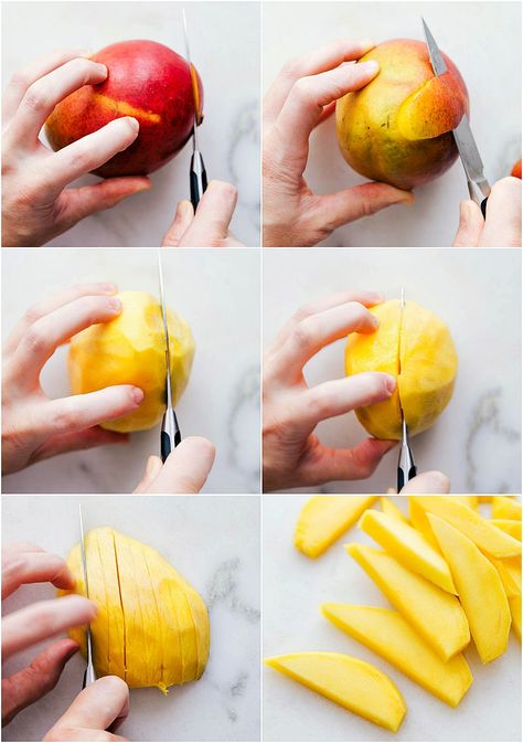 How To Cut Mango, Food Dehydration, Whole Roasted Cauliflower, Easy Hacks, Dried Mangoes, Mango Fruit, Mango Recipes, Snack Attack, Recipes Breakfast