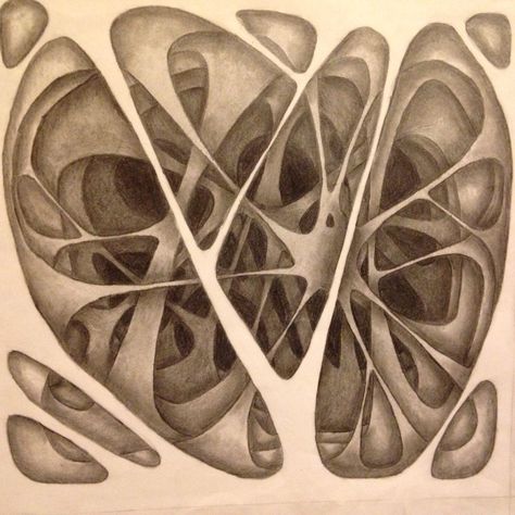 Graphite-Layered values-9th grade Greyscale Pixel Art, Value Shading Art Projects, Art Forms Ideas, Value Drawing Ideas, Layered Drawings, Layers Drawing, Non Objective Art, Practice Shading, Layers Art