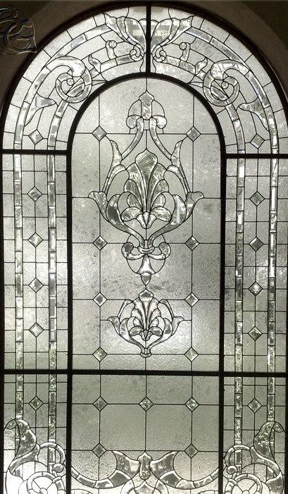 Arched Front Door, Door Window Treatments, Window Stained, Stained Glass Door, Beautiful Windows, Glass Front Door, Window Ideas, Stained Glass Designs, Dream House Interior