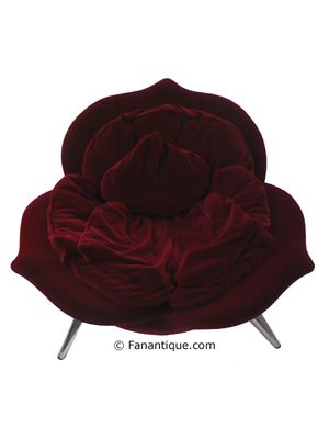 rose chair Rose Chair, Unique Chairs Design, Gothic Furniture, Unique Chair, Modern Armchair, Gothic Decor, Gothic House, Take A Seat, Dream Decor