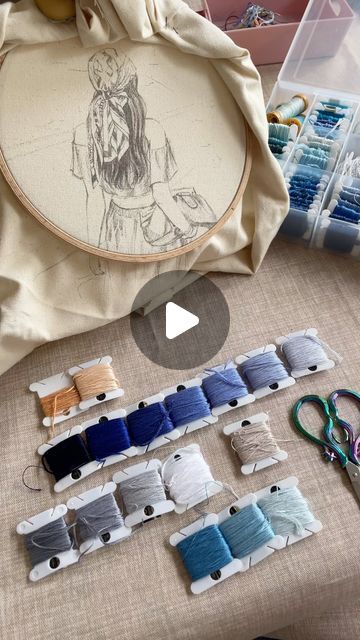 Sila Gur on Instagram: "After 80+ hours of stitching, still half way to go 🙃🧵🪡
.
.
#stitching #stitchbystitch #art #threadpainting #painting #contemporary #modernembroidery #embroidery #embroideryart #scarf #italy #linen #cotton" Embroidery Lessons, Contemporary Embroidery, Painting Contemporary, Thread Painting, Modern Embroidery, Way To Go, Embroidery Art, Needlepoint, Needlework